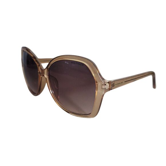 TOMMY HILFIGER Mantis Clear Brown Women's Sunglasses Outdoor Summer Beach Boho - Picture 3 of 7